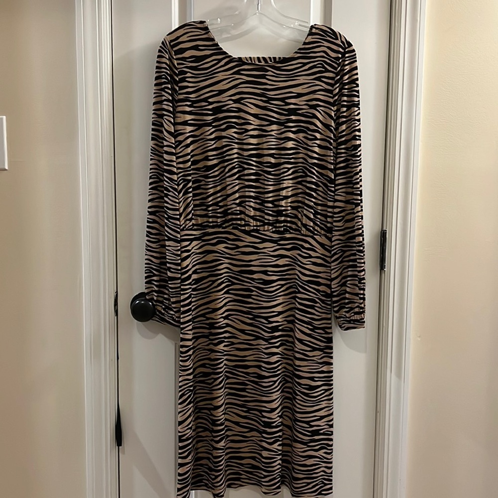 LOFT Tiger Print Dress